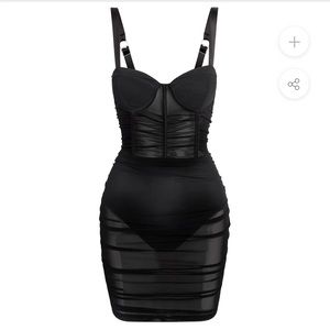 Leau Miami Mesh Mini Dress